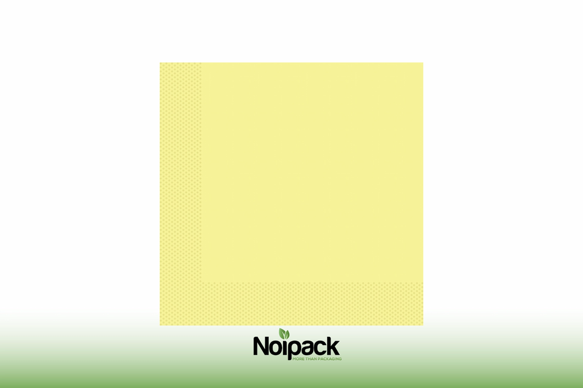 Napkin 40x40cm 1-4 fold (pastel yellow)