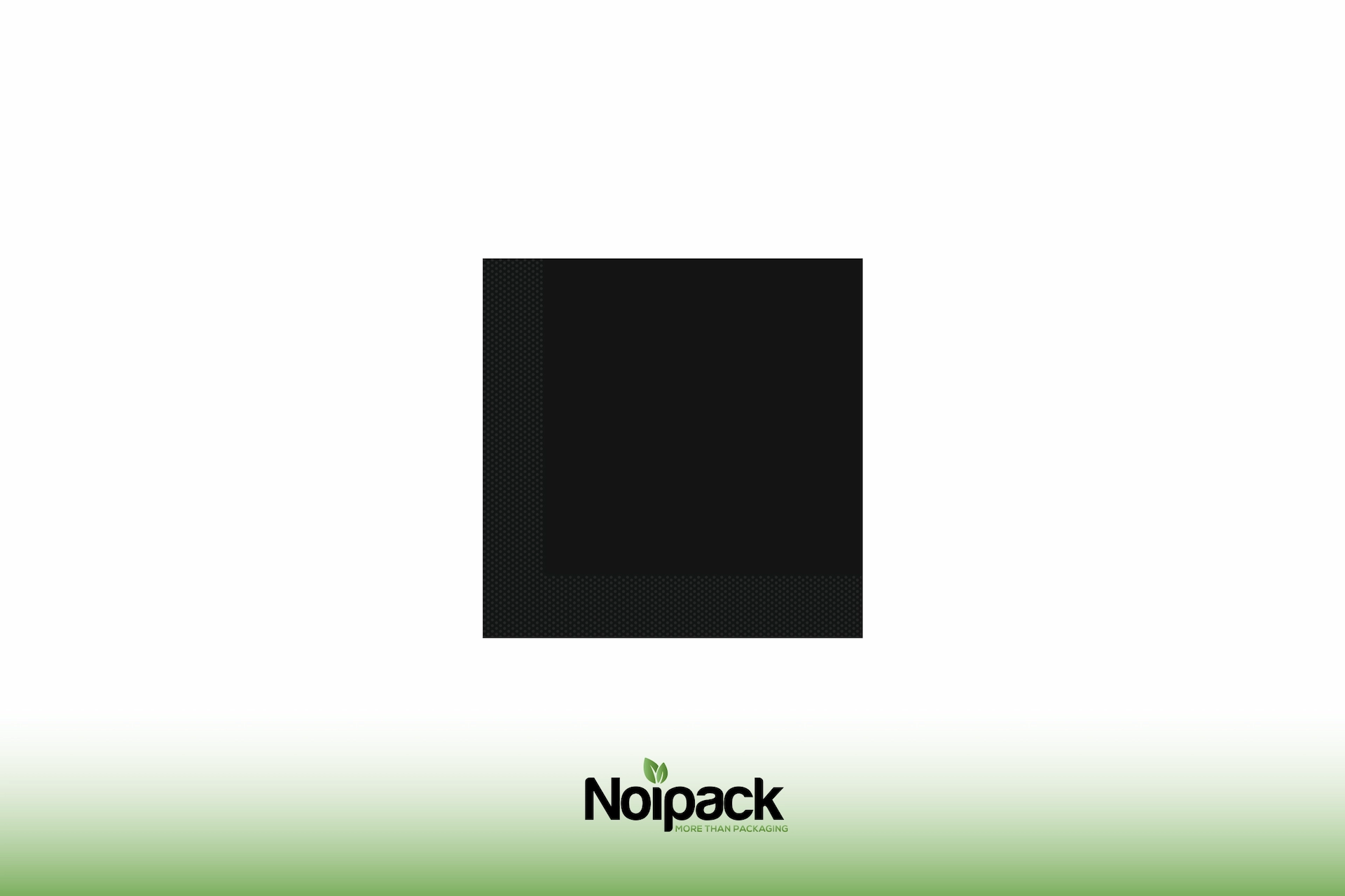 Napkin 25x25cm 1-4 fold (black)