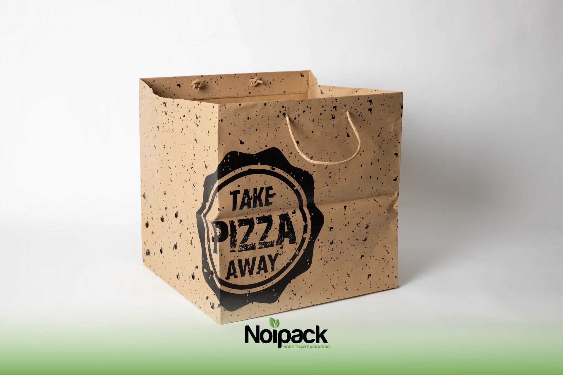 Pizza paper bag Take Pizza Away 37x38x38cm