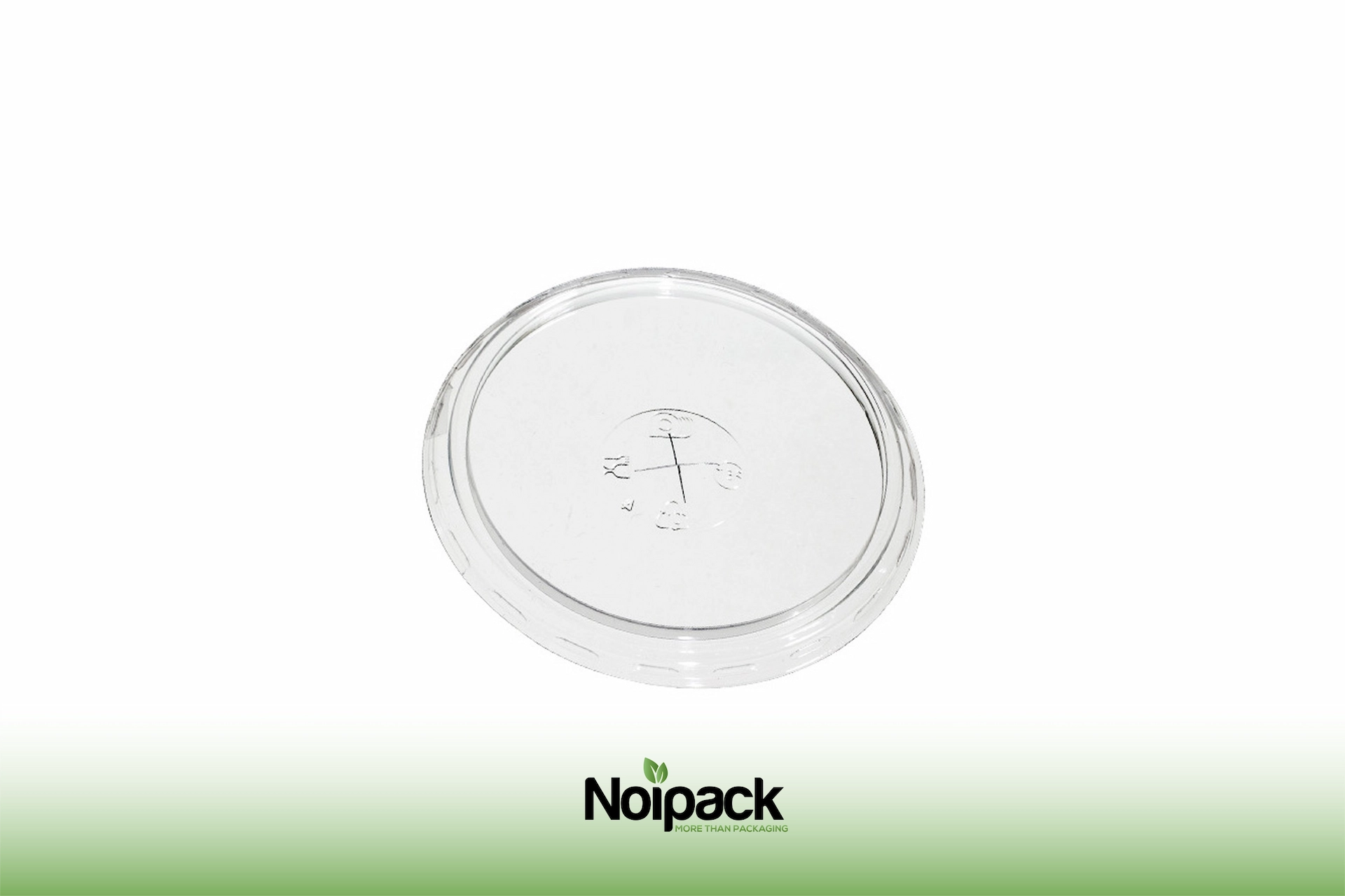 Noipack flat lid 500ml rPET