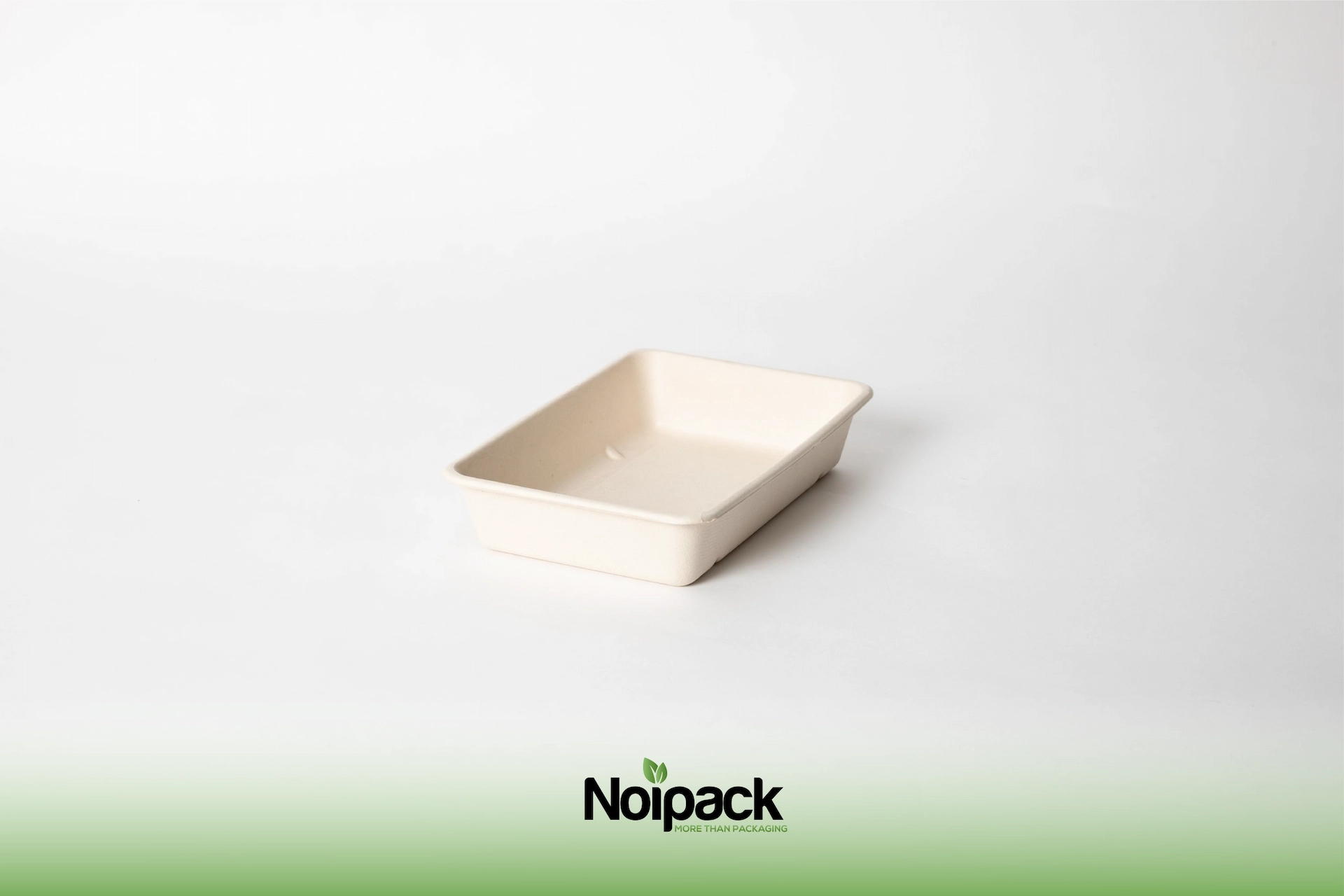 NoiBIO bagasse rectangular salad bowl 840ml