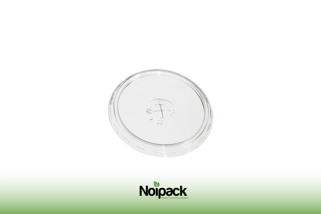 Noipack rPET flat lid 300-400ml