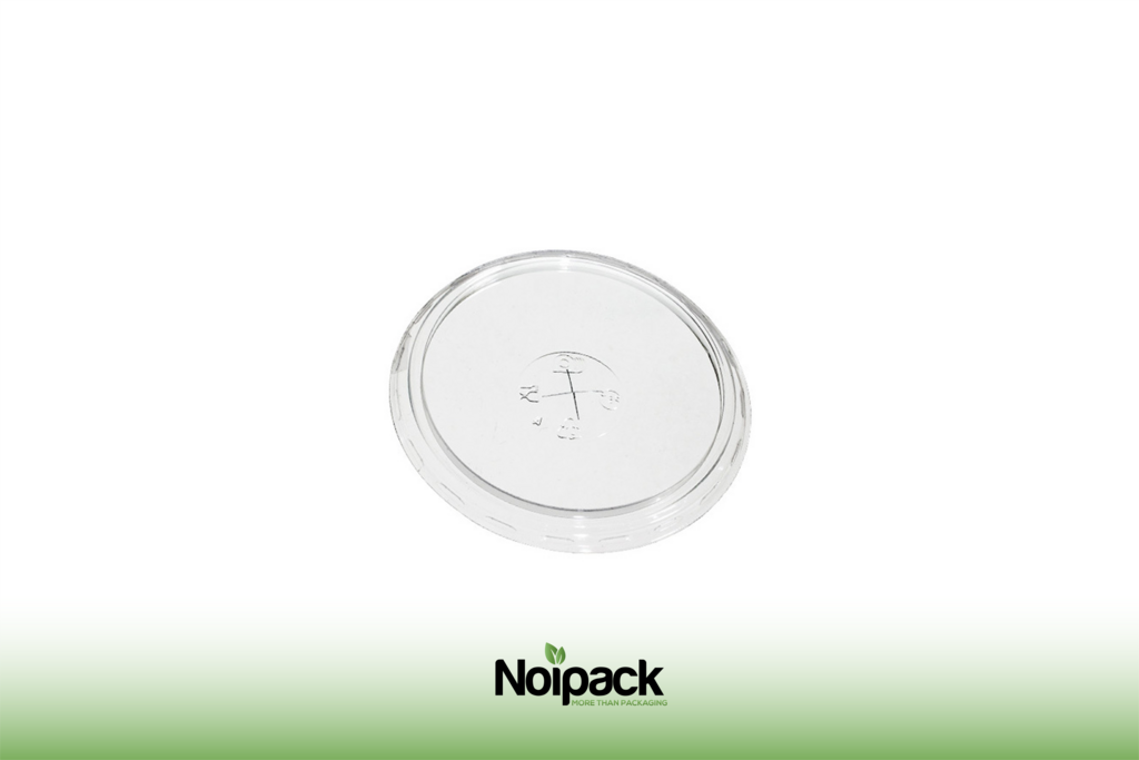 Noipack rPET flat lid 200-250ml