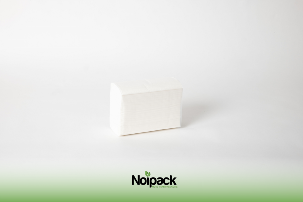 Dispenser napkin white 2-layers 16x24cm