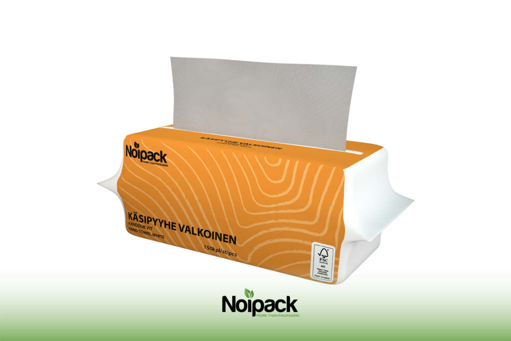 Noipack hand towel white 20,5x22cm